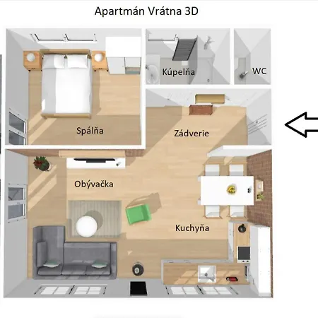 Vratna Apartmán Terchova